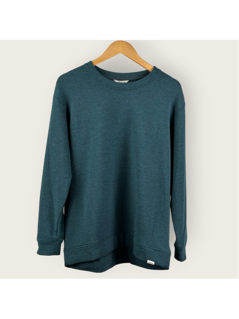 Orvis Women’s Extra Soft Modal Pullover Sweatshirt, Size Medium Emerald Green